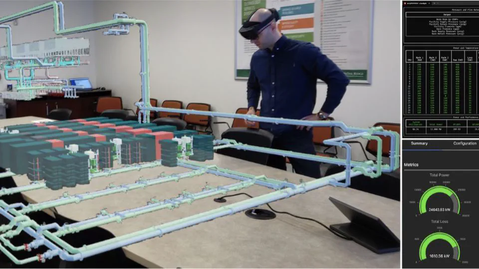 A Digital Twin Framework for Liquid-cooled Supercomputers as Demonstrated at Exascale