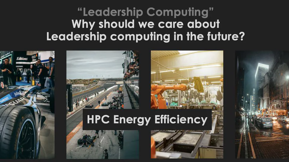 Towards Sustainable Post-Exascale Leadership Computing