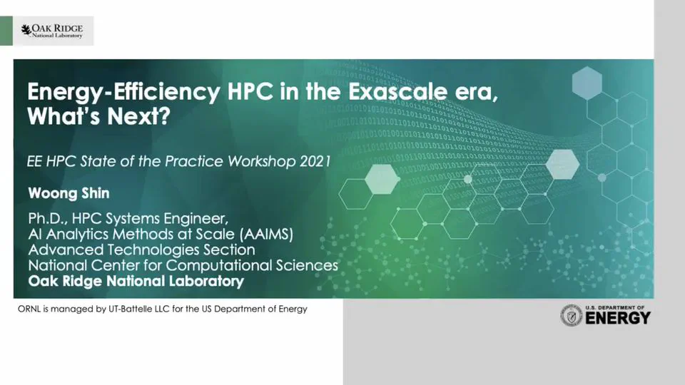 Energy-Efficiency HPC in the Exascale era, What's Next?